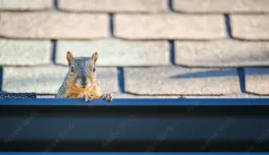 Squirrel proof gutter guard
